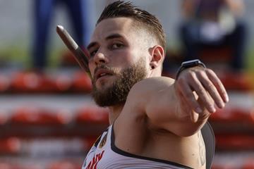 German javelin thrower Johannes Vetter (Getty Images)