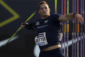 German javelin thrower Johannes Vetter (Getty Images)